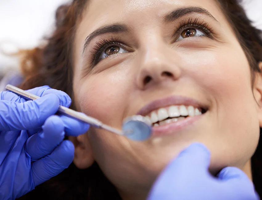 Patient checkup for dental fillings